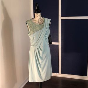 Jubliani Seafoam cocktail dress